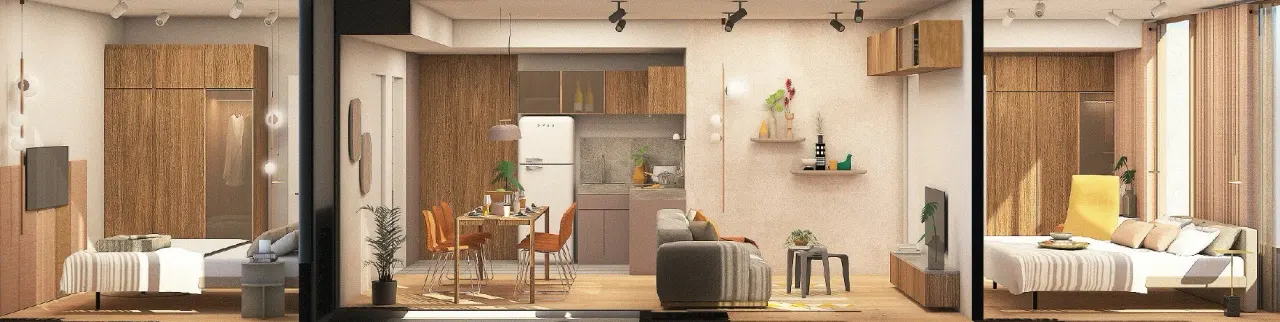 Condo · 2 室 · 2 卫 · 70 m²