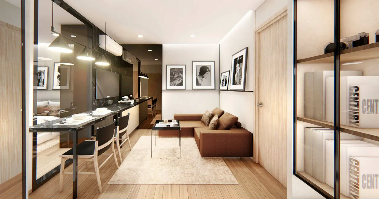 Condo · 1 ch. · 1 sdb · 27 m²