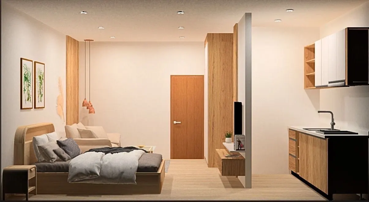 1 ห้องน้ำ · 35 m²