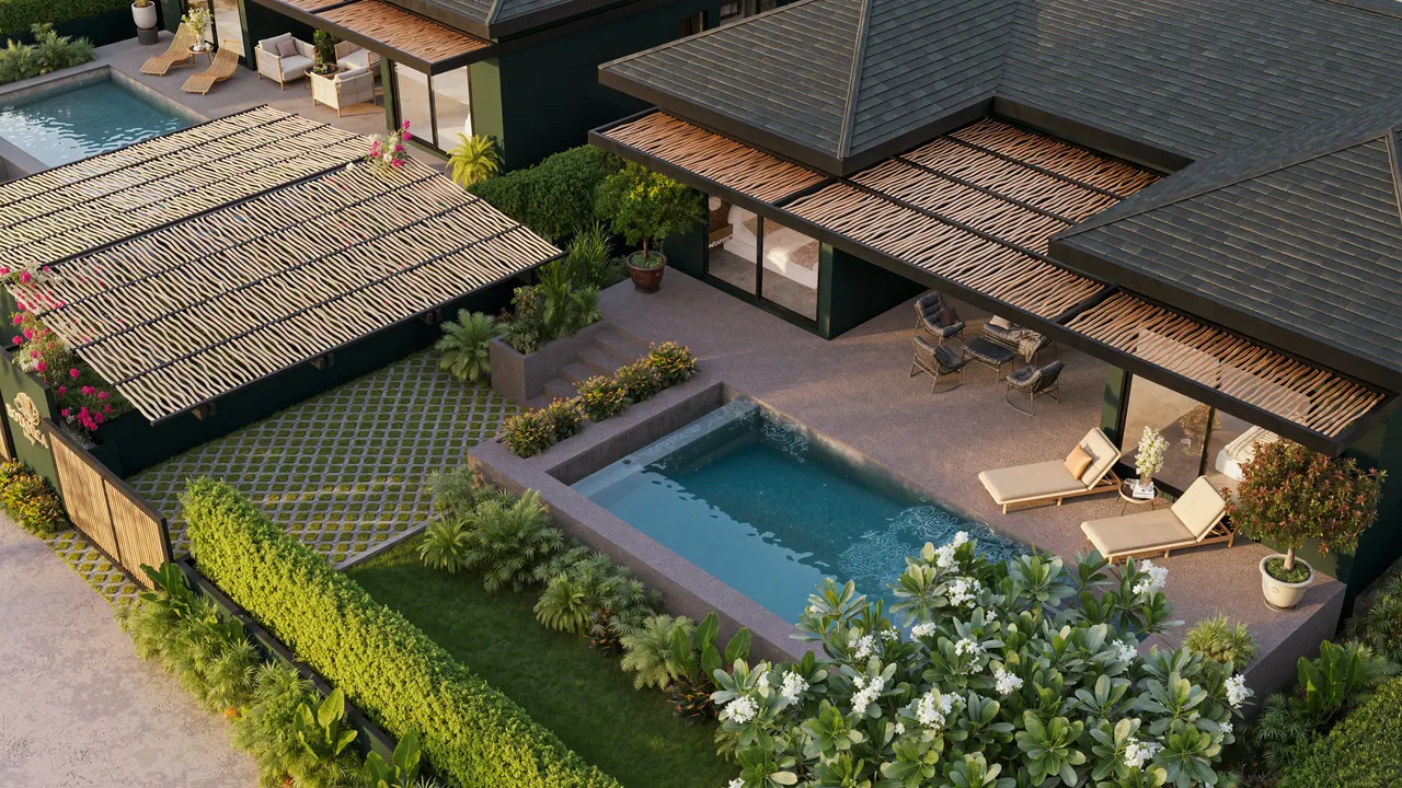 Villa · 2 室 · 3 卫 · 100 m²