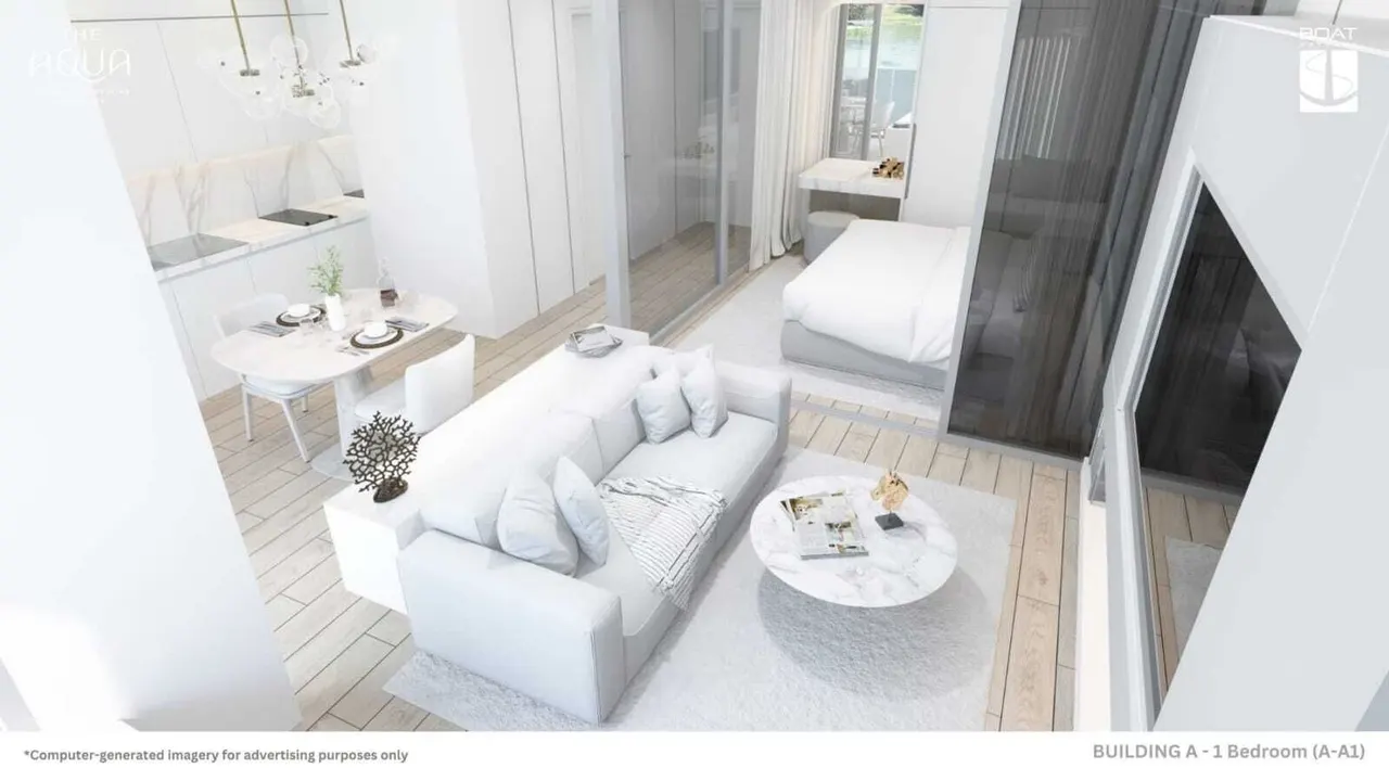 Condo · 1 ห้องนอน · 1 ห้องน้ำ · 46 m²