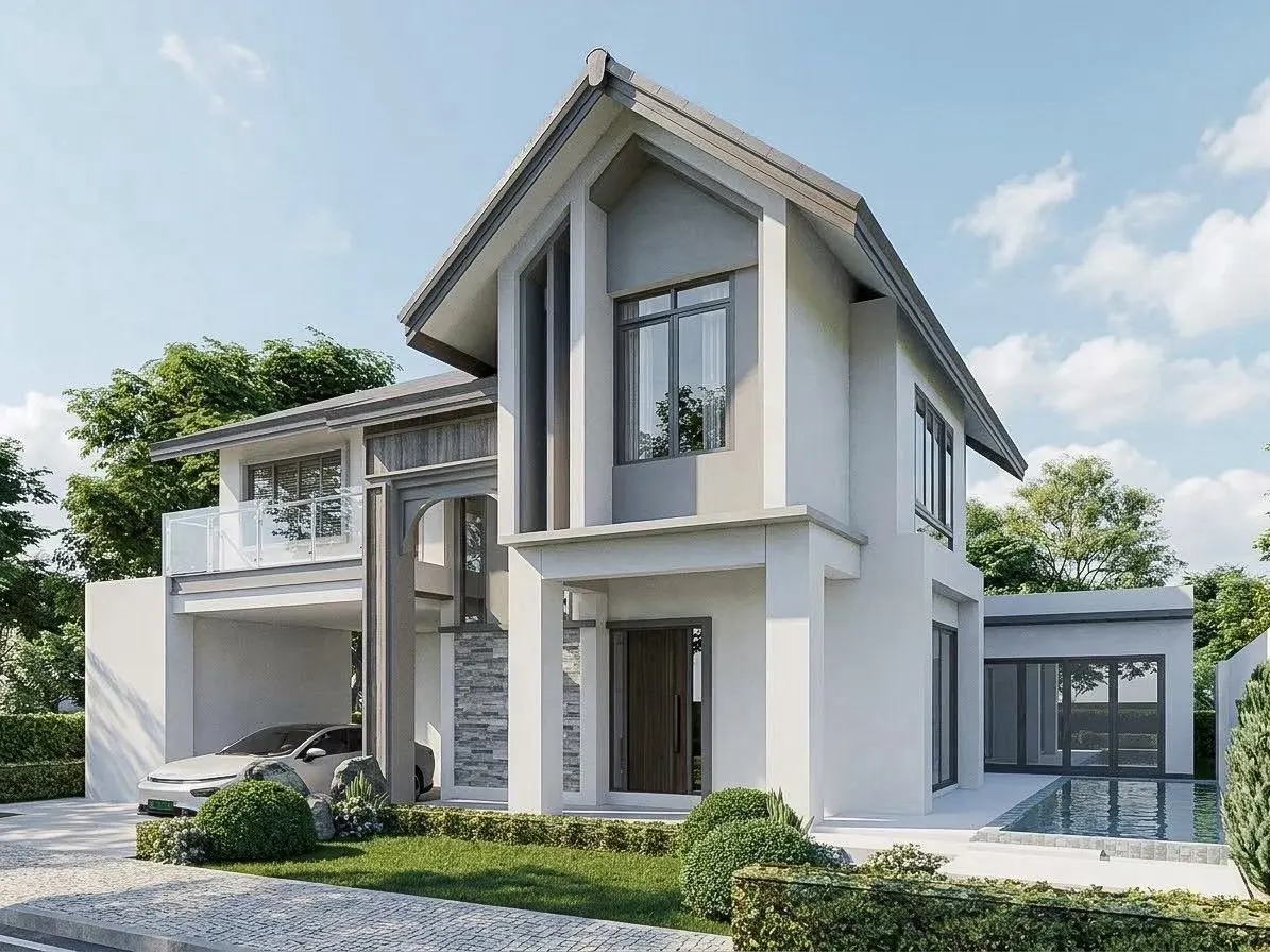 4 ห้องนอน · 4 ห้องน้ำ · 270 m²