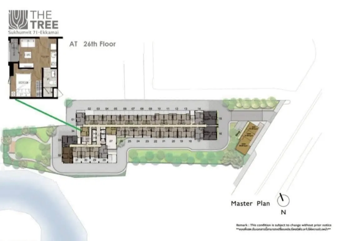 Condo · 1 ch. · 1 sdb · 23 m²