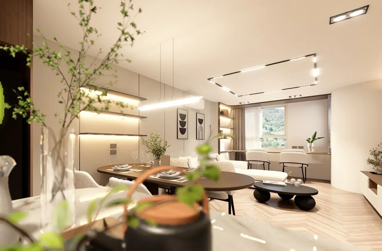 2 ห้องนอน · 2 ห้องน้ำ · 90 m²