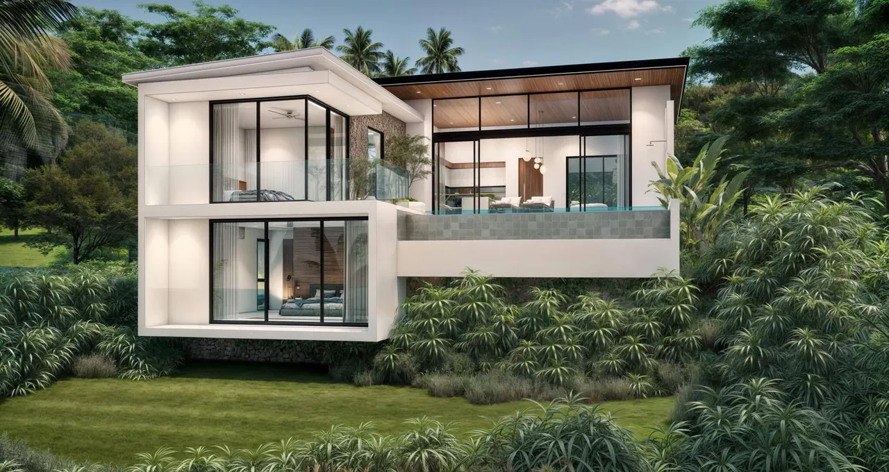 Villa · 2 сп. · 2 ванн. · 217 m²