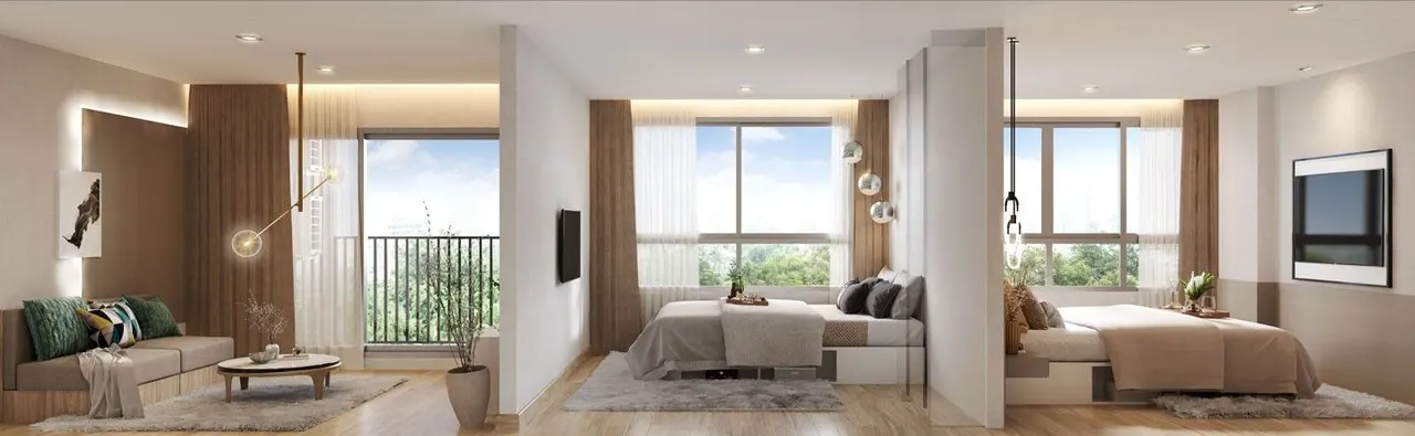Condo · 2 ห้องนอน · 2 ห้องน้ำ · 54 m²