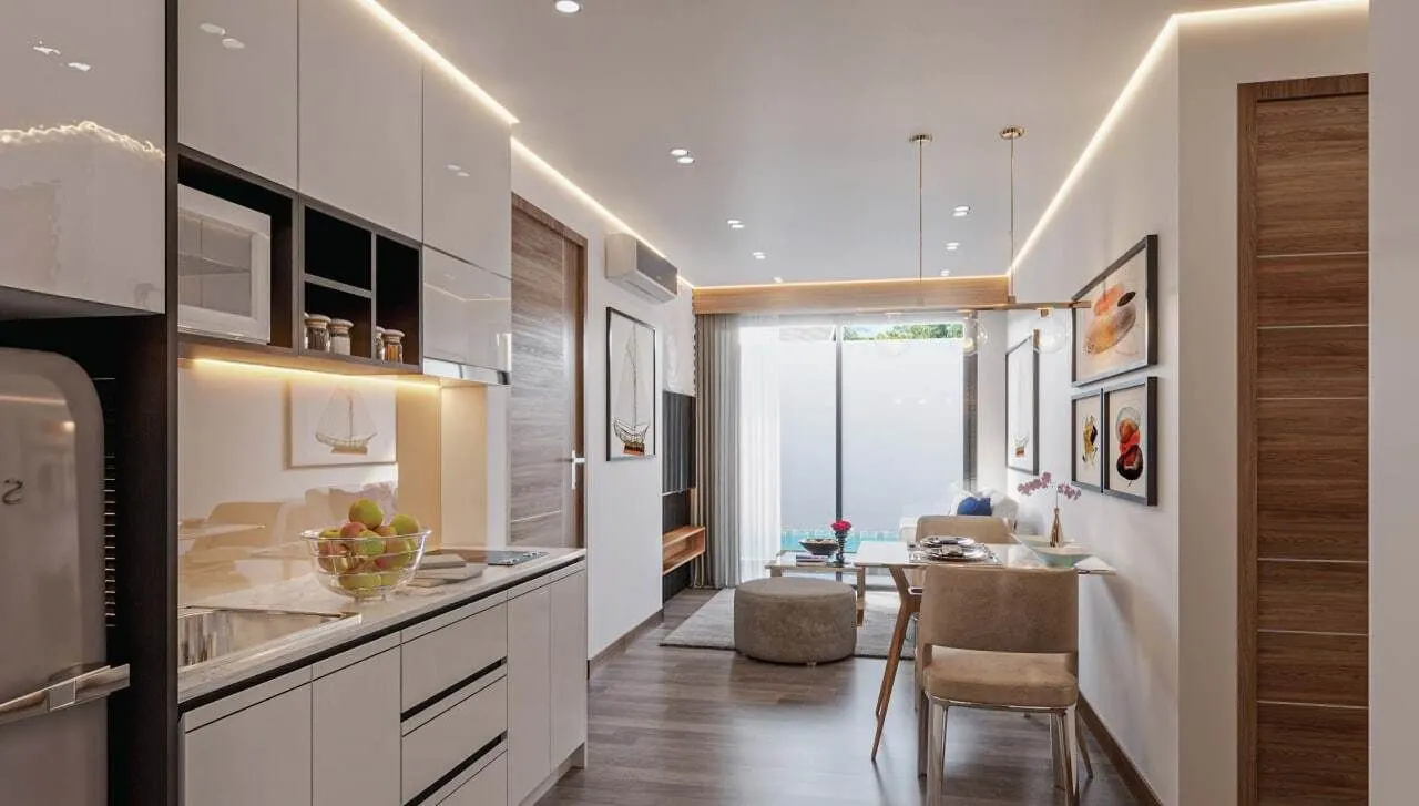 Condo · 1 卫 · 36 m²