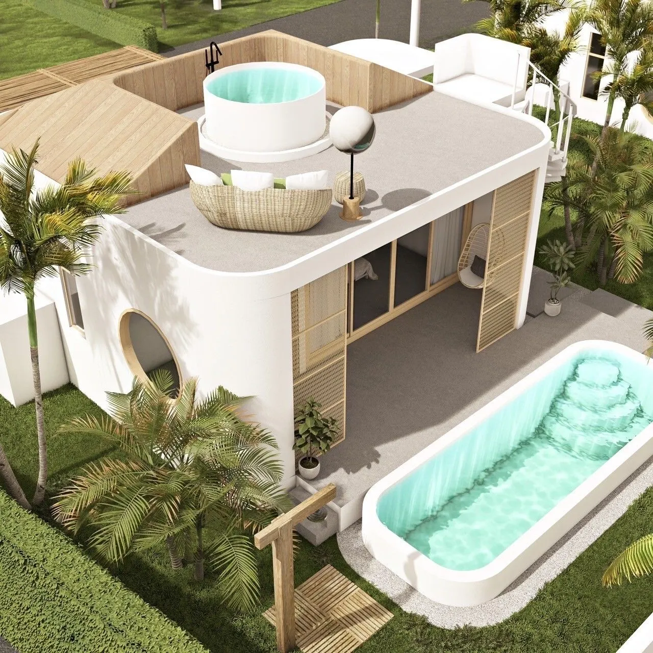 Villa · 1 ch. · 1 sdb · 94 m²