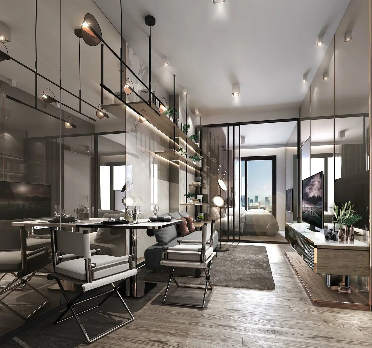 1 ห้องนอน · 1 ห้องน้ำ · 30 m²