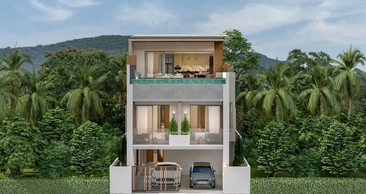Villa · 4 ห้องนอน · 4 ห้องน้ำ · 288 m²