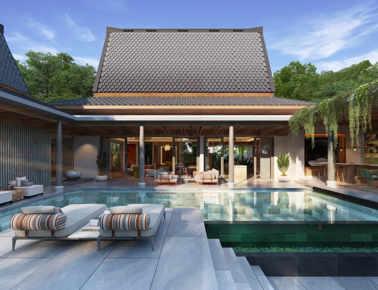 Villa · 4 ห้องนอน · 6 ห้องน้ำ · 349 m²
