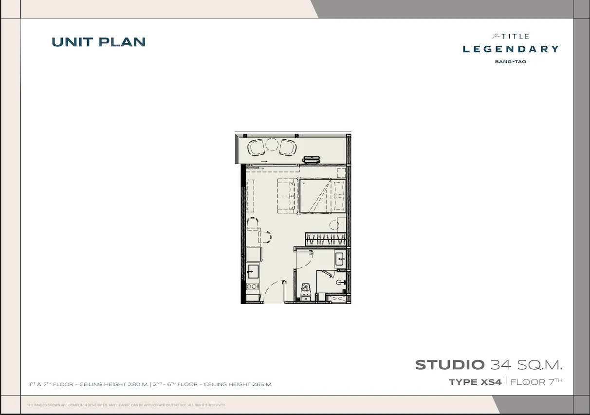 Apartment · 1 sdb · 34 m²