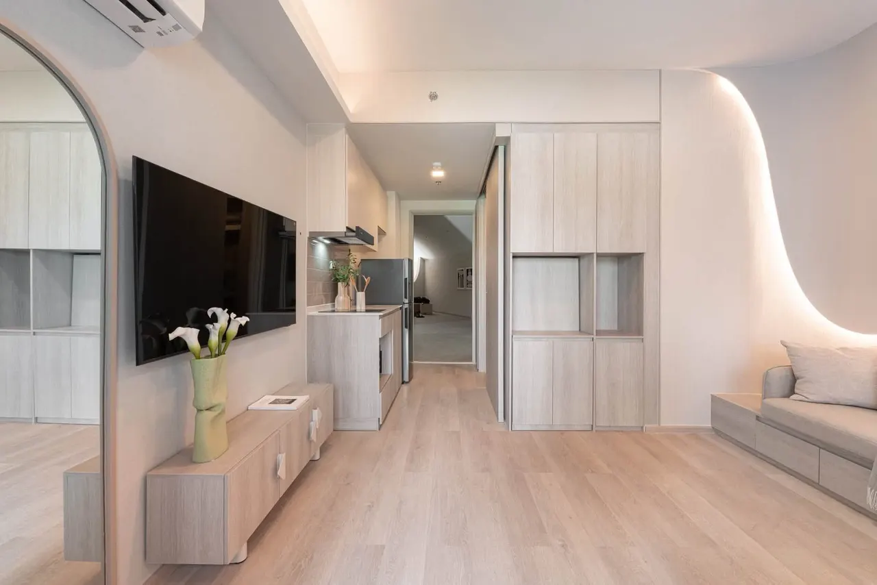 1 ห้องนอน · 1 ห้องน้ำ · 25 m²