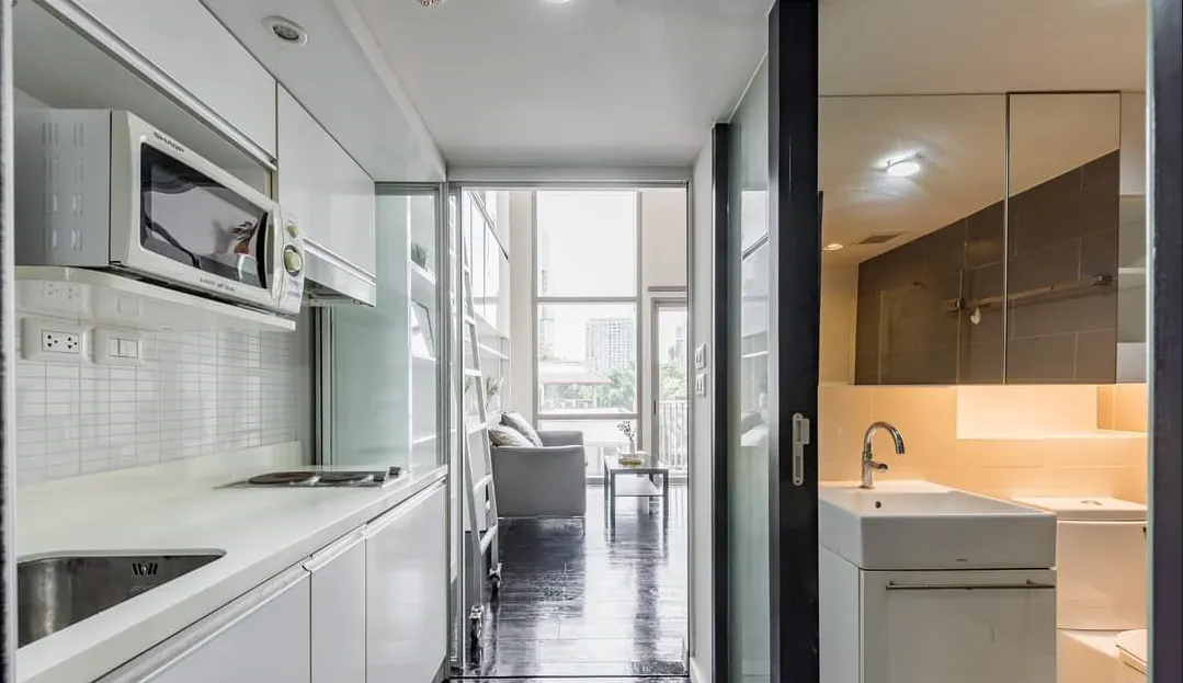 Condo · 1 室 · 1 卫 · 34 m²