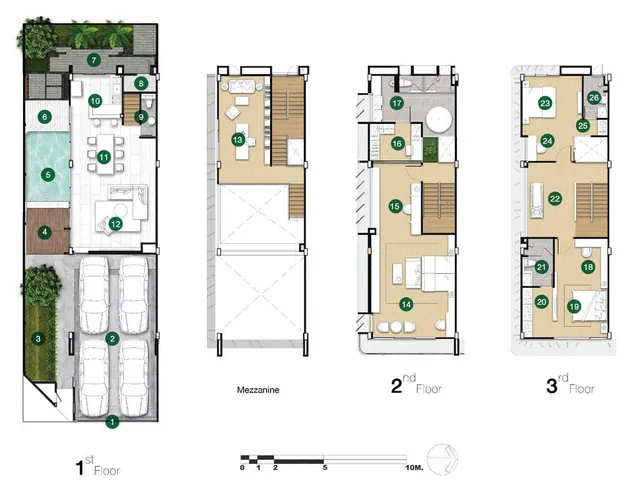 Development floor plans 1