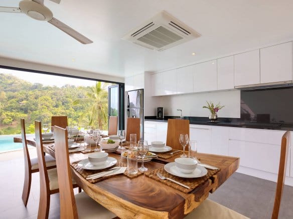villa samui kitchen