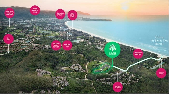 Phuket Layan Eco Residence 3 plage de Phuket bangtao
