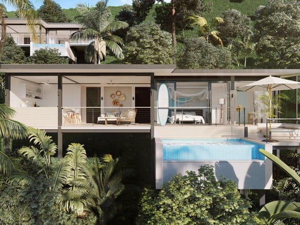 surf villa 1 bedroom exterieur